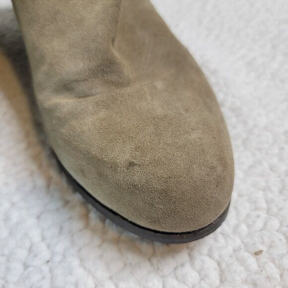 Sam Edelman Size 8.5M Louie Fringe Ankle Boots Suede Western Boho Zipper Brown - Picture 10 of 10